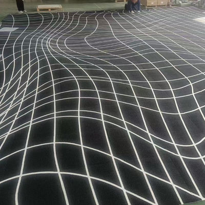 Carreaux de tapis en nylon reversibles carrés pour une installation facile dans les bureaux et les salles de réunion