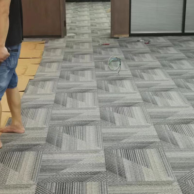 Tapeau de carrelage en nylon lavable Tapeau d'hôtel imprimé 60,96cmx60,96cm pour salle de commerce