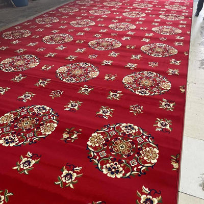Antimicrobien Rectangle Mosquée Rouleau de tapis de prière pour l'installation mur à mur