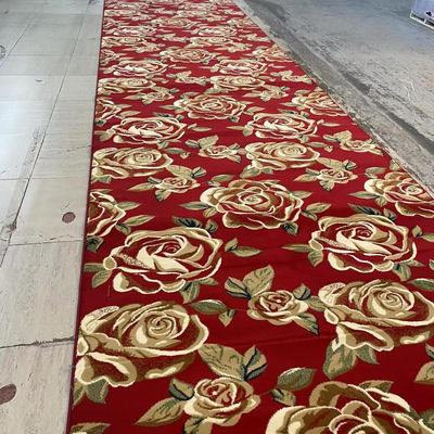 Antimicrobien Rectangle Mosquée Rouleau de tapis de prière pour l'installation mur à mur