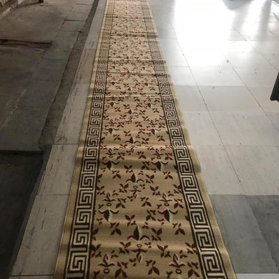 Style de mosquée Rectangle musulman mur à mur tapis en rouleau pour l'espace de prière plancher