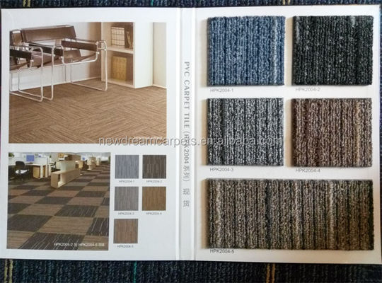 Carpet de bureau en PP/nylon carreaux 50x50 en boucle en pile Carpet modulaire US 2,5-20 / mètre carré
