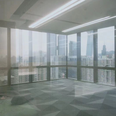 Carreaux de tapis imprimés en nylon de 5 étoiles avec support modulaire en nylon