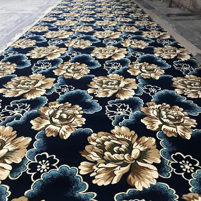 Style de mosquée Rectangle musulman mur à mur tapis en rouleau pour l'espace de prière plancher