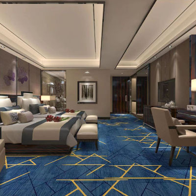 Tapis à l'axe touffue Tapis mural pour salle de bal d'hôtel