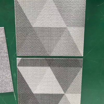 Modèle de casse-tête Tufted Eco-friendly Household Simplicity Tapis murale imprimé sur mesure à la fleur