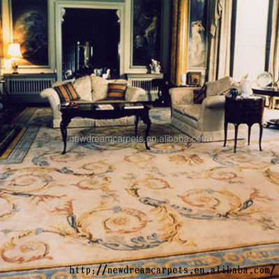Tapis en viscose touffé à la main pour chambre d'hôtel et service d'appel à tout moment