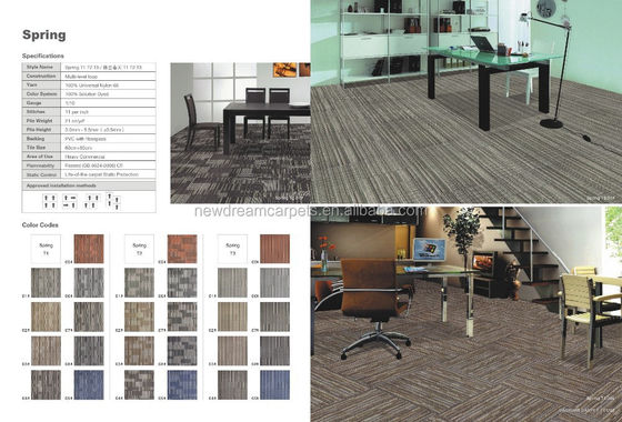 Les carreaux de tapis de style Jacquard 60*60 sont le choix idéal de l'Italie pour les sols