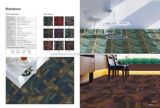 Les carreaux de tapis de style Jacquard 60*60 sont le choix idéal de l'Italie pour les sols