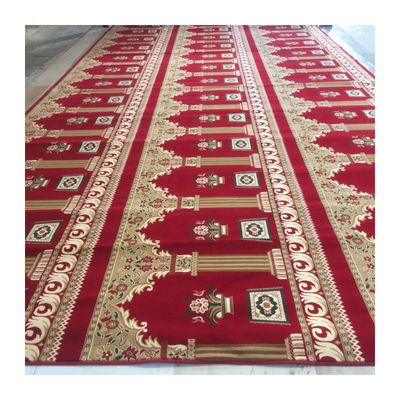 Mat de prière confortable Tapis de mosquée avec un motif de patchwork fabriqué à la machine