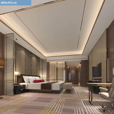 Tapeau d'impression personnalisé de style moderne Matériau en nylon pour tapis mural d'hôtel