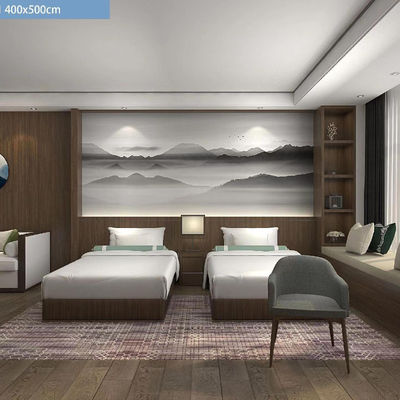 Tapeau d'impression personnalisé de style moderne Matériau en nylon pour tapis mural d'hôtel