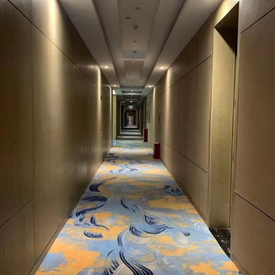 Impression personnalisée de tapis en nylon pour les planchers d'hôtel