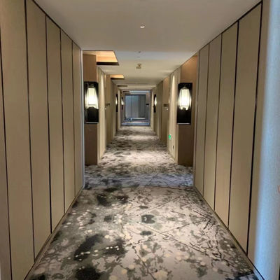 Impression personnalisée de tapis en nylon pour les planchers d'hôtel