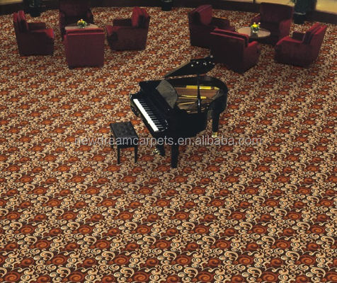 Stock 20% Nylon 80% laine tapis Axminster tissé cinq étoiles
