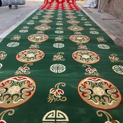 Rouleau de tapis de mosquée lavable à la machine ou à la main de n'importe quelle couleur pour la prière murale à murale