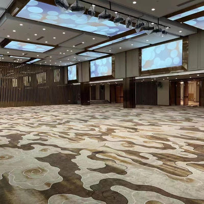 Tapis Axminster paroi à paroi pour la salle de bal de l' hôtel 80% laine et 20% nylon