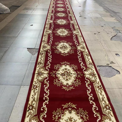 100% de polypropylène moulin à moquette pour la prière mur à mur dans la décoration de la mosquée