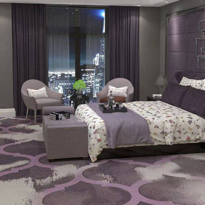 Suite d'hôtel personnalisée Tapis Axminster pour le hall d'entrée floral de luxe et le couloir de la salle de bal