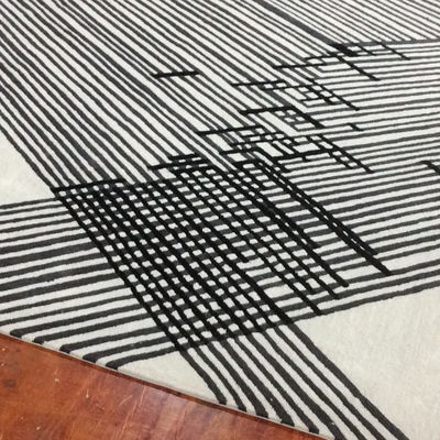 Carpet et tapis de couleur blanche conçus sur mesure pour le style moderne