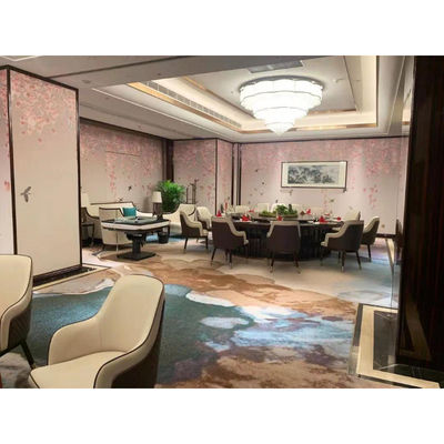 Tapis d'impression personnalisés en nylon à 100% dans un style de design moderne pour les chambres commerciales dans les hôtels