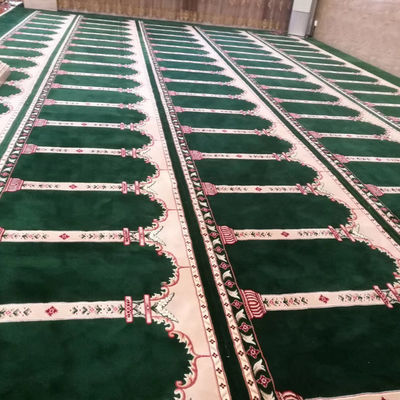 8 mm de hauteur de pile anti-dérapant moquette de la mosquée en rouleau de conception pour la mosquée du Pakistan
