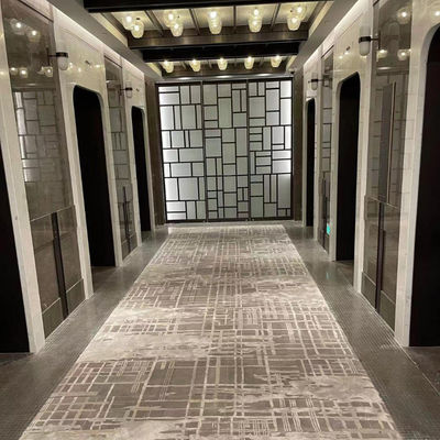 Tapis d'impression personnalisés en nylon à motifs floraux pour la décoration d'hôtel de style design moderne