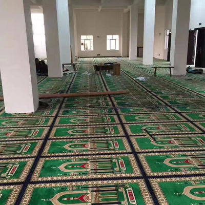 Rouleau de tapis de mosquée de style moderne de 4 m de largeur du Pakistan avec design