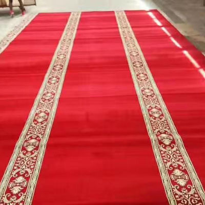 Rouleau de tapis de mosquée de style moderne de 4 m de largeur du Pakistan avec design