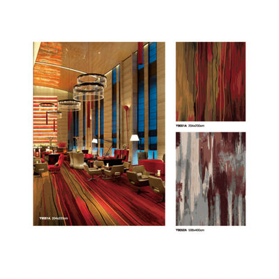 Carpet Axminster par mètre carré pour l'impression de planchers d'hôtels de luxe