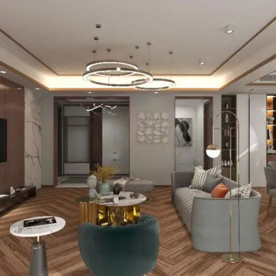 Salle de commerce Luxe Carpet amovible Carreaux 50x50 Puzzle Pattern Carpet modulaire de bureau