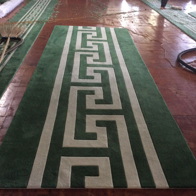 Tapis de finition personnalisé fait à la main pour le salon d'hôtel dans n'importe quelle couleur