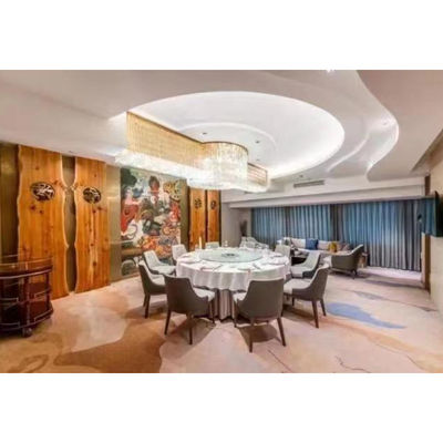 Support personnalisé Tapis de salon tufté à la main pour hôtel insonorisé grand mur au mur