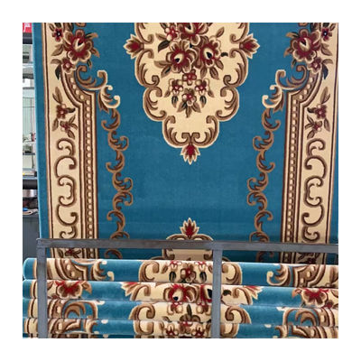 Rouleau de tapis de prière de mosquée en couleur personnalisée 3.66/4m*25m pour la prière murale à murale