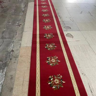 Rouleau de tapis de prière de mosquée en couleur personnalisée 3.66/4m*25m pour la prière murale à murale