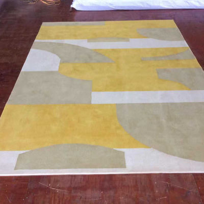Tissu de coton à l'arrière-plan Tapis de commande de bape personnalisé pour tapis de concepteur tufté fait à la main