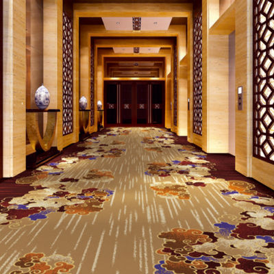 Design 80% laine et 20% couloir Hôtel Axminster tapis pour la maison Hauteur de pile 7mm-10mm