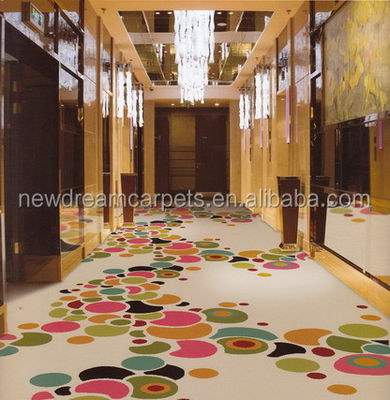 Impression en nylon à 100% Tapis d'hôtel pour la salle de réception et la chambre à coucher en différentes couleurs
