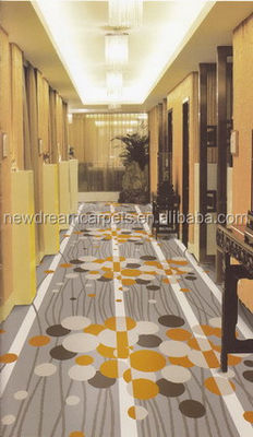 Impression en nylon à 100% Tapis d'hôtel pour la salle de réception et la chambre à coucher en différentes couleurs