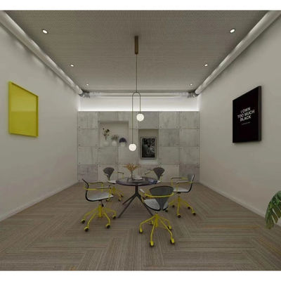 Carreaux de tapis modulaires de bureau rectangulaires commerciaux 60.96*60.96