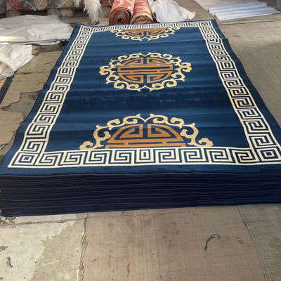 Modèles personnalisés Tapis de prière de mosquée rembourré pour mosquée Densité 7*9 4*25 rouleau