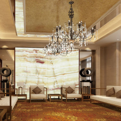 Tissus à la main de style moderne Tapis Axminster pour la solution de sol de chambre d'hôtel