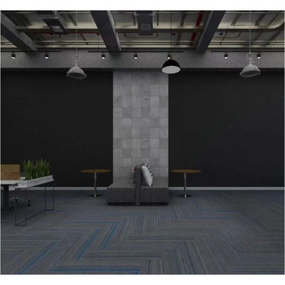 Tapeau de carrelage de bureau en nylon modulaire en PP pour tapis amovibles de luxe