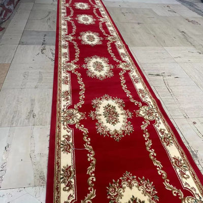Tapis personnalisés Tapis de prière de mosquée pour mosquée 4*25 Rolls Modèles Axminster personnalisés