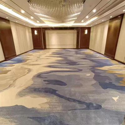 Solution de revêtement de sol commercial 4m tapis en nylon résistant au feu pour WILTON
