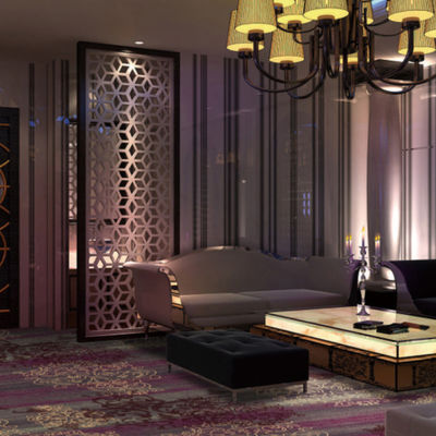 Accueil Lavable Luxe en laine ignifuge Hôtel Axminster Tapis pour la salle de banquet Lobby
