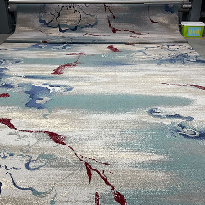 Résistance au feu Tapis de casino floral Axminster avec 7 pouces de pique et de coupe