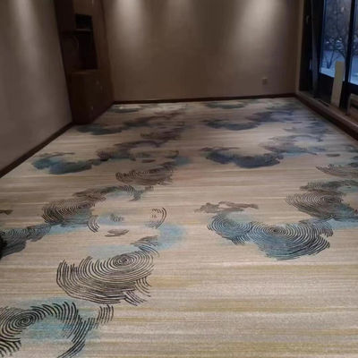 Hôtel de paroi à paroi machine de revêtement de sol commercial fabriqué tapis ignifuge pour la décoration