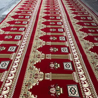 Modèles personnalisés 4*25 Rouleau de la mosquée tapis de prière pour la mosquée musulmane 4m 13,12ft Largeur