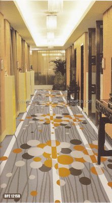 Tapis de couloir d'hôtel fabriqué à la machine dans le style Jacquard pour vos besoins